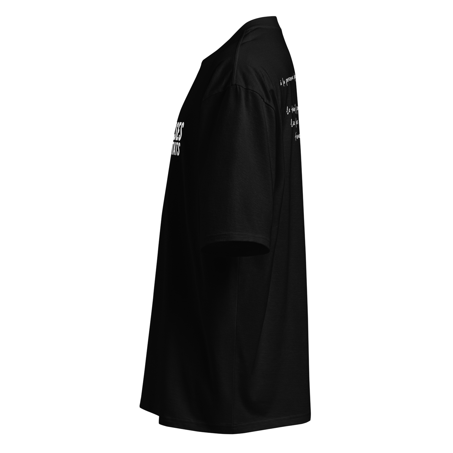 T-shirt lourd oversized - PAS D'EXCUSES