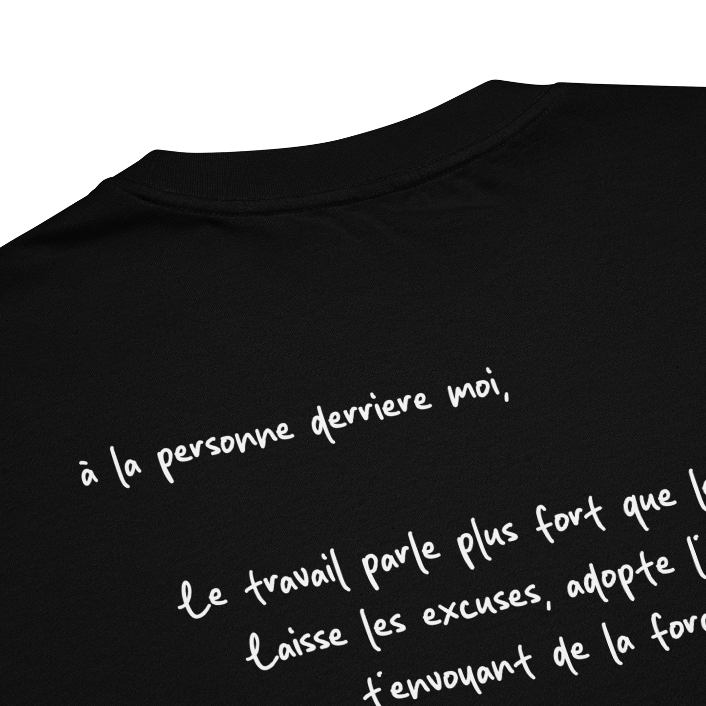 T-shirt lourd oversized - PAS D'EXCUSES