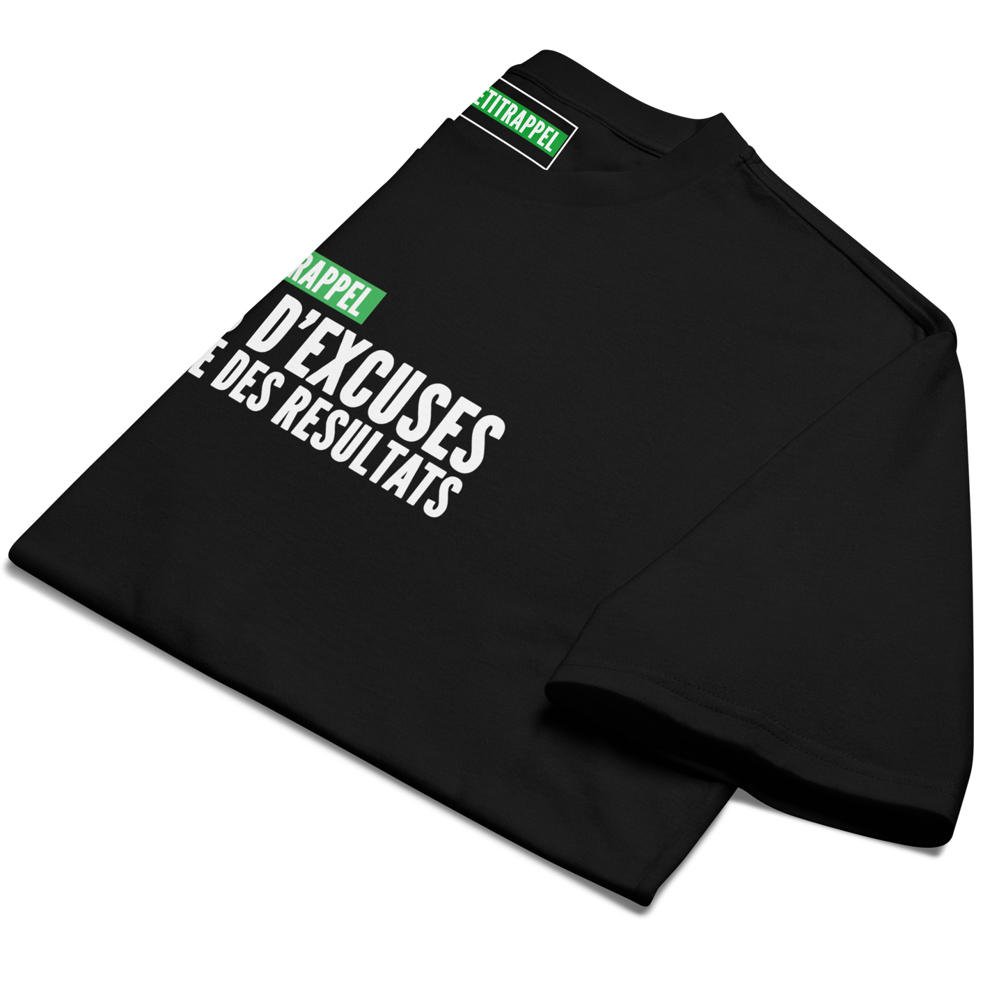 T-shirt lourd oversized - PAS D'EXCUSES