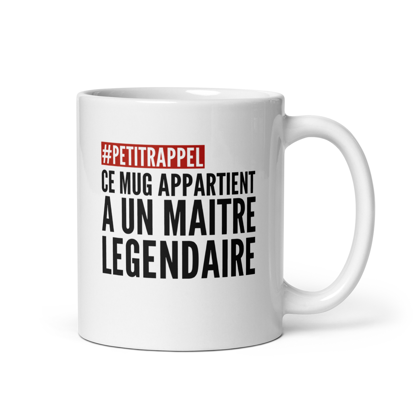 #PETITRAPPEL – CE MUG APPARTIENT À UN MAÎTRE LÉGENDAIRE